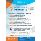 NANO M.ON (5 ks) - Prémiová „CE” nanovlákenná zdravotnická maska - chirurgická nanorouška (nanomon)